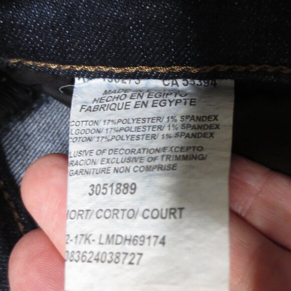 LEE womens JEANS blue STRAIGHT LEG relaxed fit MID-RISE denim SIZE 14 SHORT - Picture 4 of 10